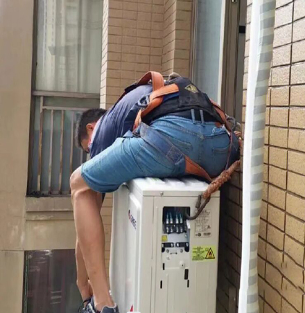巴青空调移机
